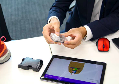 無線・電池レスデバイスのデモ機