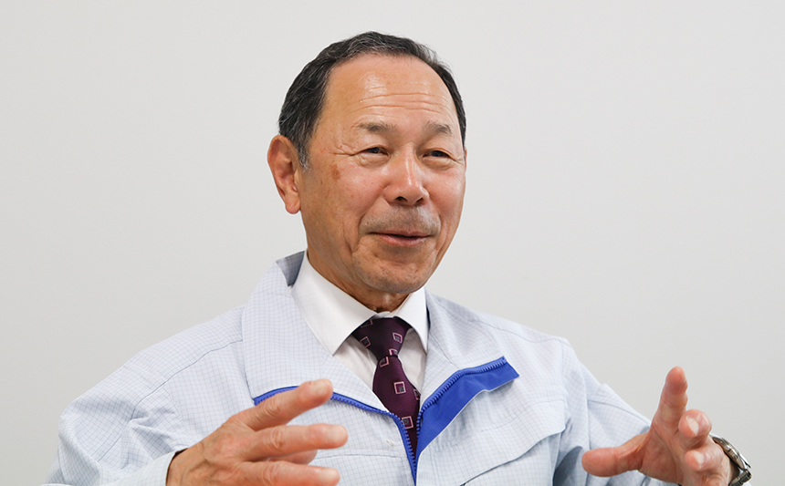 代表取締役社長 飯田克彦氏